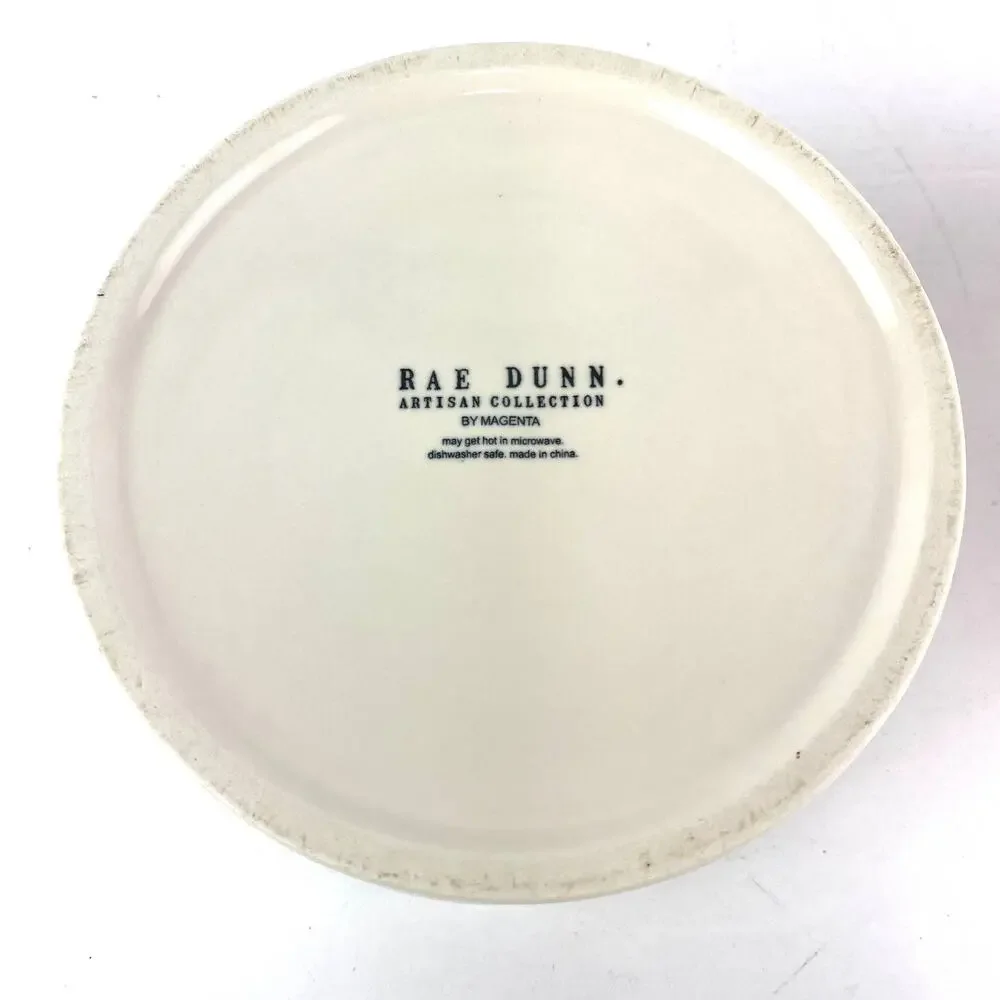 Rae Dunn Nibble and Gulp Dog Bowl Set